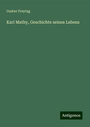 Cover von Karl Mathy, Geschichte seines Lebens