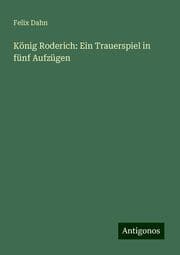 Cover von König Roderich: Ein Trauerspiel in fünf Aufzügen