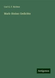 Cover von Mark-Steine: Gedichte