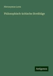 Cover von Philosophisch-kritische Streifzüge