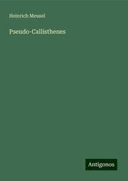 Cover von Pseudo-Callisthenes