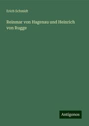 Cover von Reinmar von Hagenau und Heinrich von Rugge