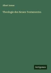 Cover von Theologie des Neuen Testamentes