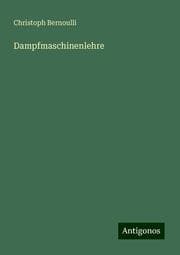 Cover von Dampfmaschinenlehre