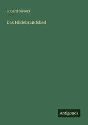 Cover von Das Hildebrandslied