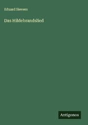 Cover von Das Hildebrandslied