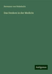 Cover von Das Denken in der Medicin
