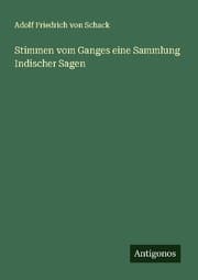 Cover von Stimmen vom Ganges eine Sammlung Indischer Sagen