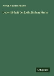 Cover von Ueber Einheit der katholischen Kirche