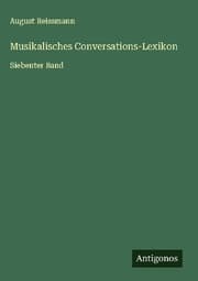Cover von Musikalisches Conversations-Lexikon