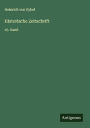 Cover von Historische Zeitschrift