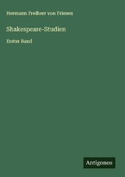 Cover von Shakespeare-Studien