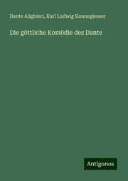 Cover von Die göttliche Komödie des Dante