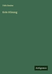 Cover von Kein Hüsung