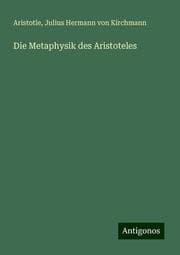 Cover von Die Metaphysik des Aristoteles