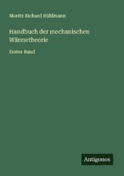 Cover von Handbuch der mechanischen Wärmetheorie