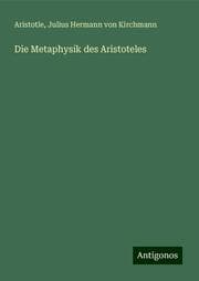 Cover von Die Metaphysik des Aristoteles