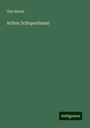 Cover von Arthur Schopenhauer