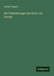 Cover von Die Veränderungen der Karte von Europa