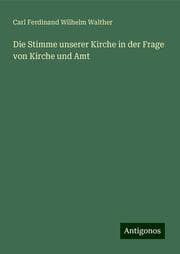 Cover von Die Stimme unserer Kirche in der Frage von Kirche und Amt