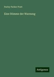 Cover von Eine Stimme der Warnung