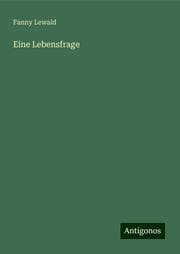 Cover von Eine Lebensfrage
