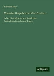 Cover von Neuestes Gespräch mit dem Grobian