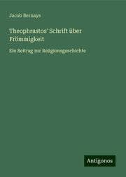 Cover von Theophrastos' Schrift über Frömmigkeit