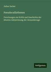 Cover von Pseudocallisthenes