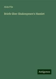 Cover von Briefe über Shakespeare's Hamlet