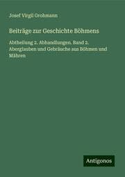 Cover von Beiträge zur Geschichte Böhmens