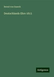 Cover von Deutschlands Ehre 1813