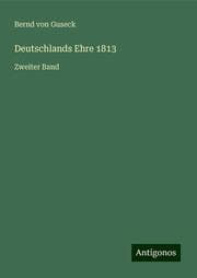 Cover von Deutschlands Ehre 1813
