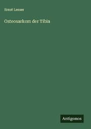 Cover von Osteosarkom der Tibia