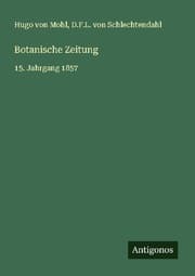 Cover von Botanische Zeitung