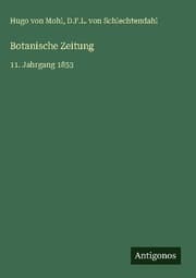 Cover von Botanische Zeitung