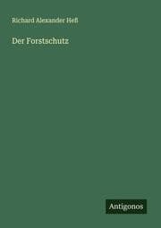 Cover von Der Forstschutz