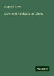 Cover von Arbeit und Handwerk im Talmud
