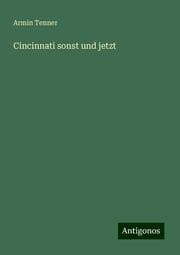 Cover von Cincinnati sonst und jetzt