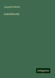 Cover von Leienbrevier