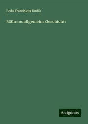 Cover von Mährens allgemeine Geschichte