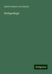 Cover von Weihgesänge