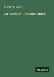 Cover von Zur politischen Geschichte Islands