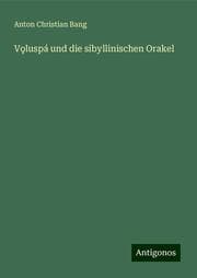 Cover von Voluspá und die sibyllinischen Orakel