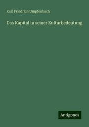 Cover von Das Kapital in seiner Kulturbedeutung