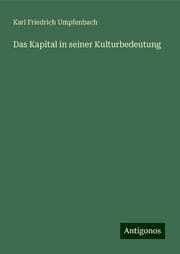 Cover von Das Kapital in seiner Kulturbedeutung