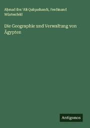 Cover von Die Geographie und Verwaltung von Ägypten