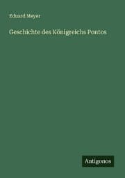 Cover von Geschichte des Königreichs Pontos
