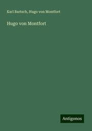 Cover von Hugo von Montfort