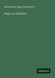Cover von Hugo von Montfort